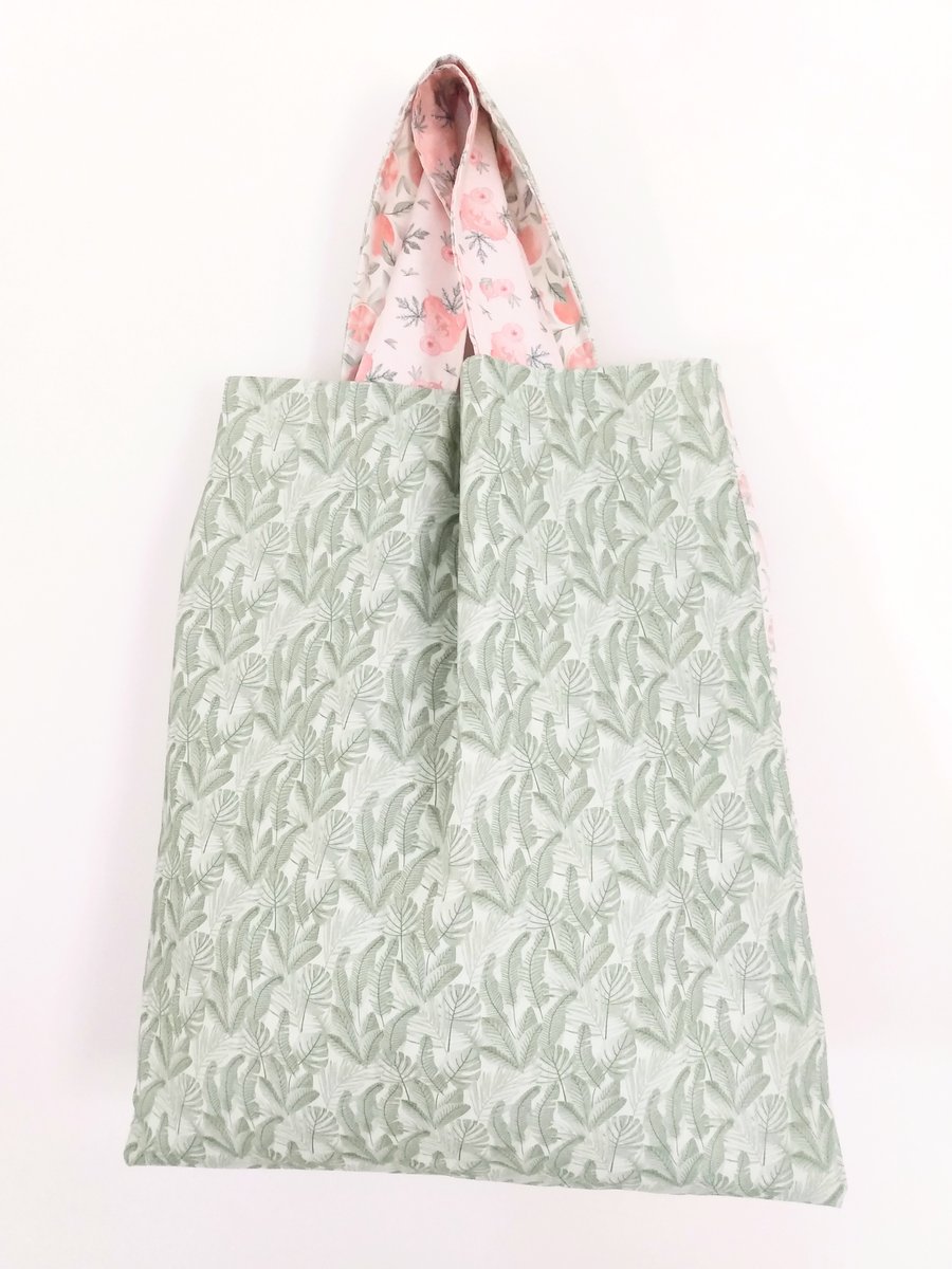 Floral Tote Shopper Bag