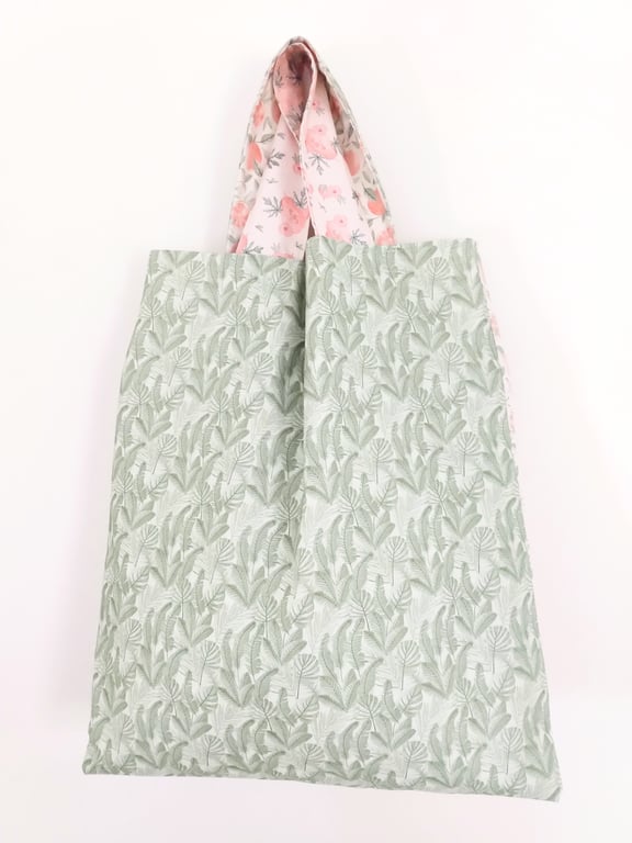 Floral Tote Shopper Bag
