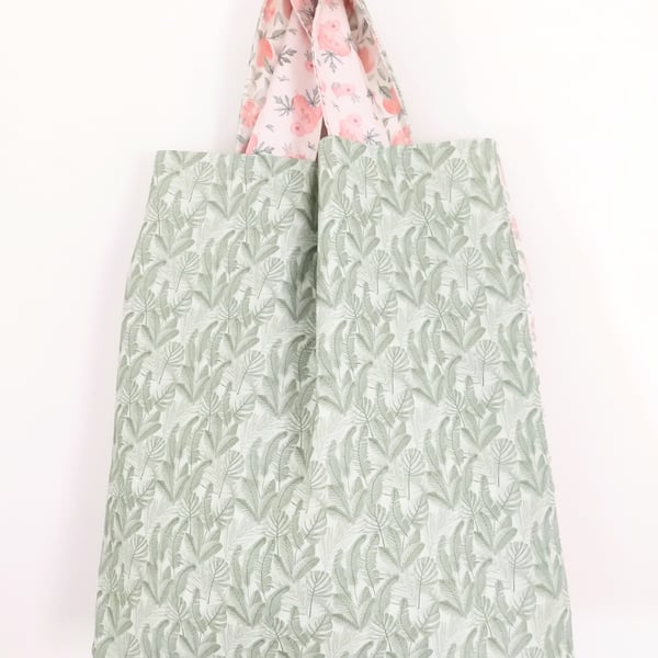 Floral Tote Shopper Bag