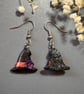 Twilight Spell Witch Hat Earrings - Image 4