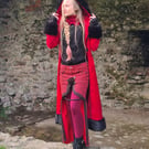 size 10 gothic inspired upcycled fantasy funky skirt