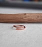 Hammered Copper Wrap Around Ring - Adjustable - Image 4