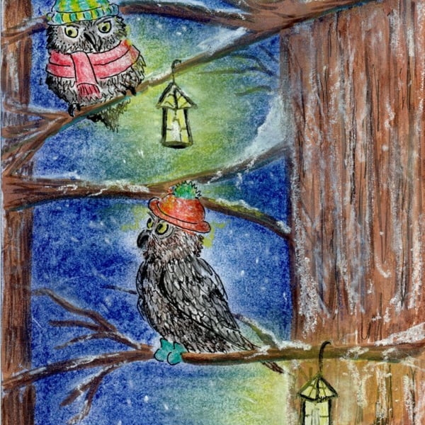 Greetings Card - Parliament in Winter
