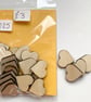 Wooden Craft Shapes - Hearts