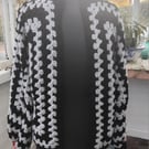 Gothic Grey Cardigan