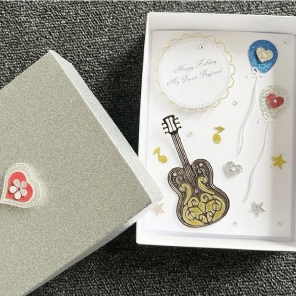 Handmade Birthday Card for Dad, Son, Boyfriend C015