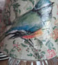 Glass Lamp Tealight Holder Roses Bird - Image 4