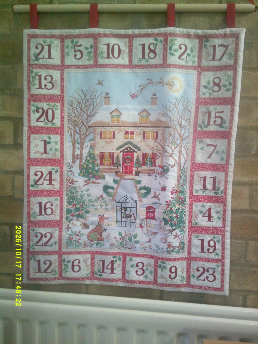 Georgian Style House and Animals Advent Calendar