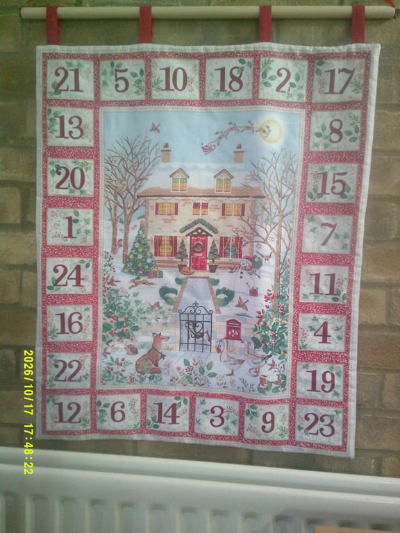 Georgian Style House and Animals Advent Calendar