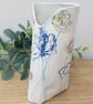 Botanical Blooms Ceramic Vase - Image 1