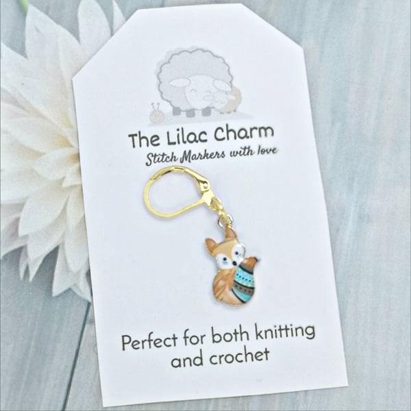 Fox Stitch Marker