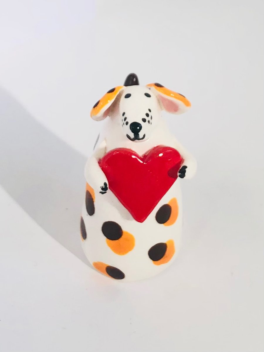 Ceramic Love Dog - Henry