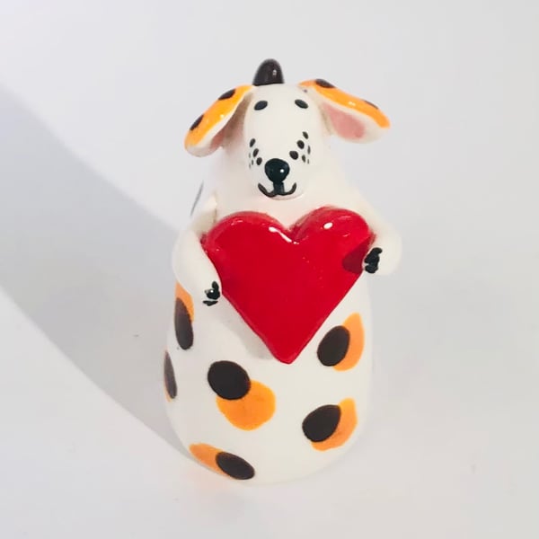 Ceramic Love Dog - Henry