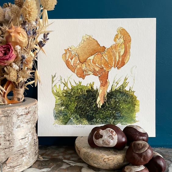 'Waxcap' limited edition giclée print
