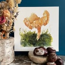 'Waxcap' limited edition giclée print