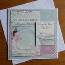 Pamper Yourself Birthday Card