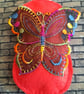Red Angel Lavender Bag - Heart Embellishment - Image 4