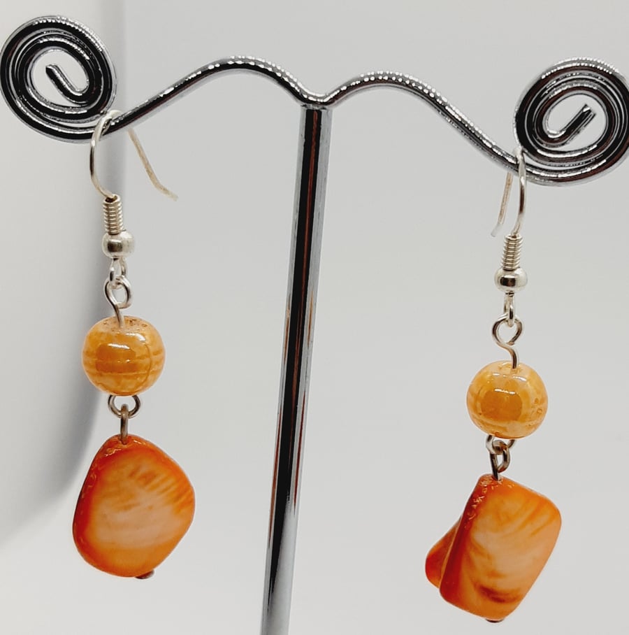 Shell earrings