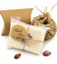 SOLID BODY LOTION BAR 80g -Rose & Lavender Oils, Petals, Cocoa Shea, SPA Gift - Image 3