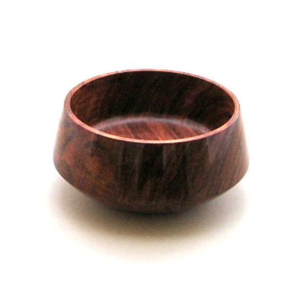 Bubinga bowl