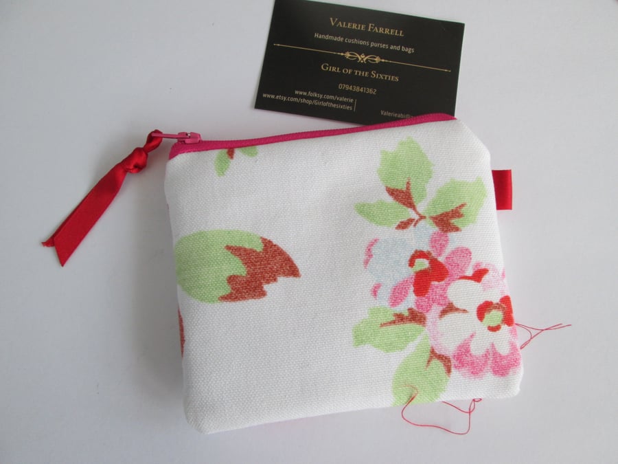 Floral  Coin Purse