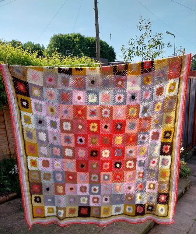 Crochet blanket 