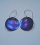  Handmade Coloured Titanium Disc Earrings - UK Free Post - Image 2