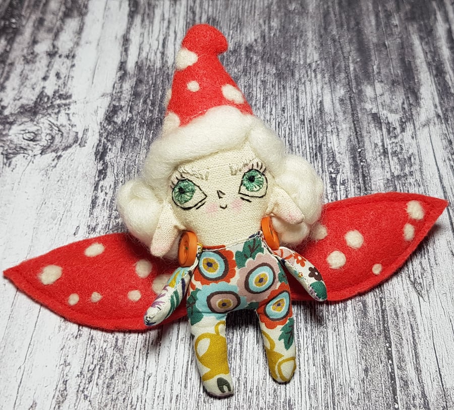 Handmade Miniature Fairy Doll Hanger