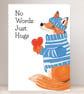 Blank card fox illustration cute card - Image 1