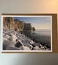 Splash Point in the Snow A5 Greeting Card - Image 1