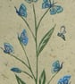 Butterfluttillary lino cut print - Image 1