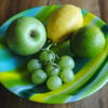 Glass Fruit Bowl