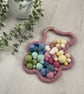 Teddy fibre nursery wall art, playroom decor, baby shower, toddler, new mum  - Image 5