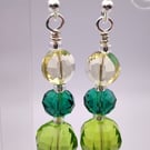Glass Crystal earrings