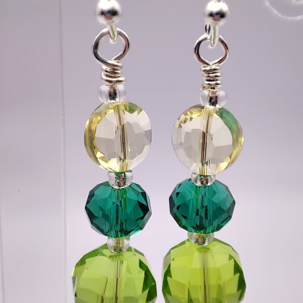 Glass Crystal earrings