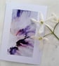 Abstract Flower Colourful Alcohol Ink Card Pack, Floral Greeting Cards - Image 5