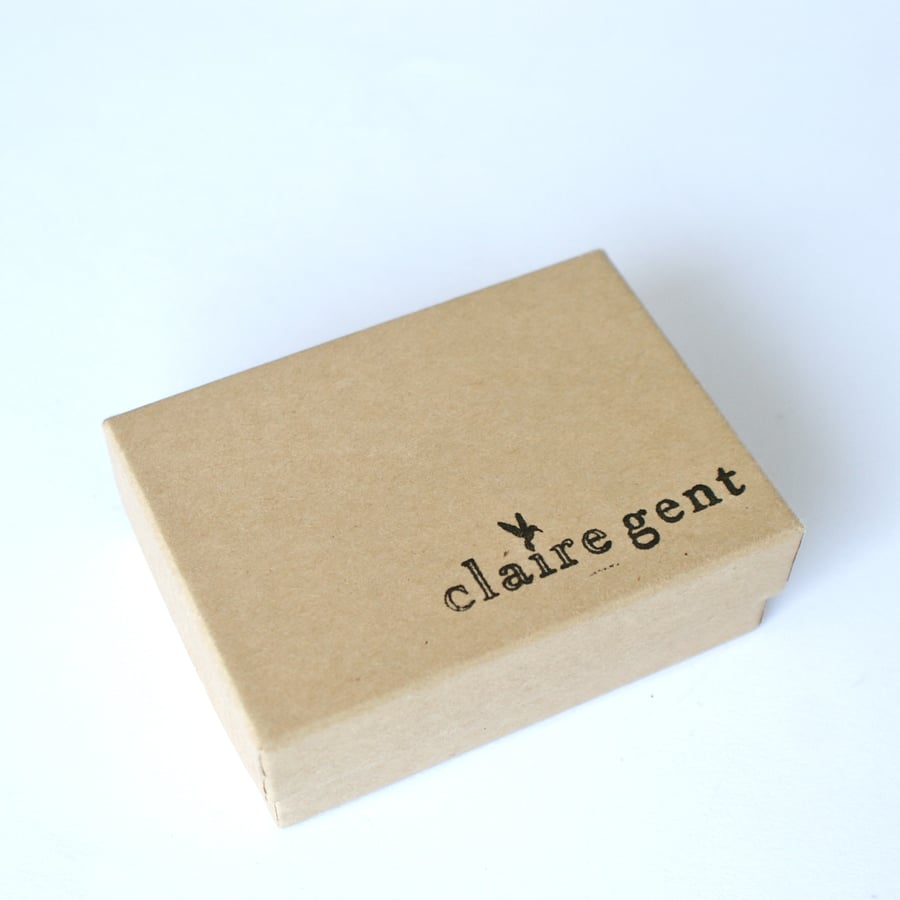 Tiny bird on a branch necklace - plum