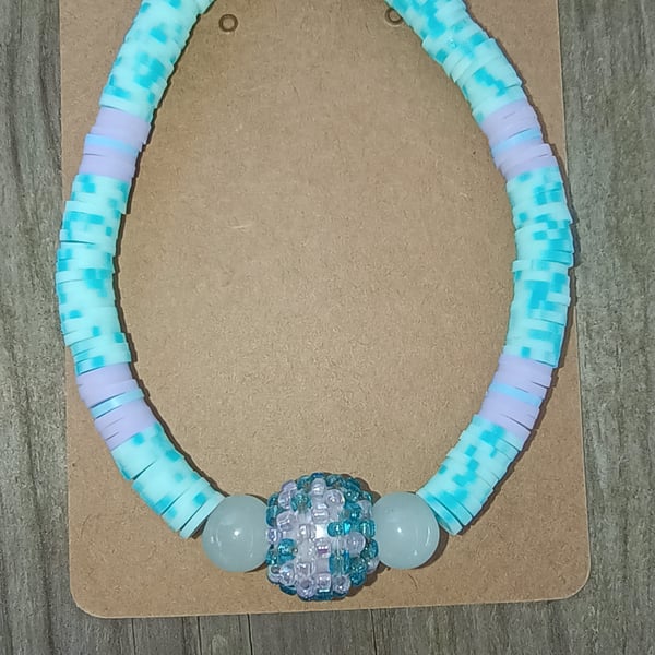 "Butterfly" - Stretchy beaded bracelet 