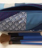 Boxy, zipped make up bag, pencil case. - Image 7