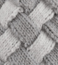 Baby Hand Knitted Cardigan Grey White, Woven Effect Knitted Jacket - Image 8