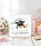 Personalised Graduation Card 2026 – Custom Name, Cap & Diploma Design