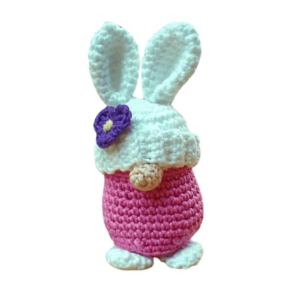 Crocheted Easter Bunny Gonk