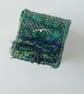 Handmade textile keepsake box with sea bird embroidery  - Image 6