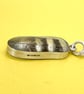 Finch feather pendant in silver - Image 2