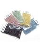 5x 10g Packs of Preciosa Silver Lined Seed Beads for Beaded Jewellery and Crafts - Image 3