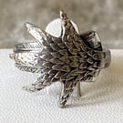 Claw Ring. Vintage Spoon Ring