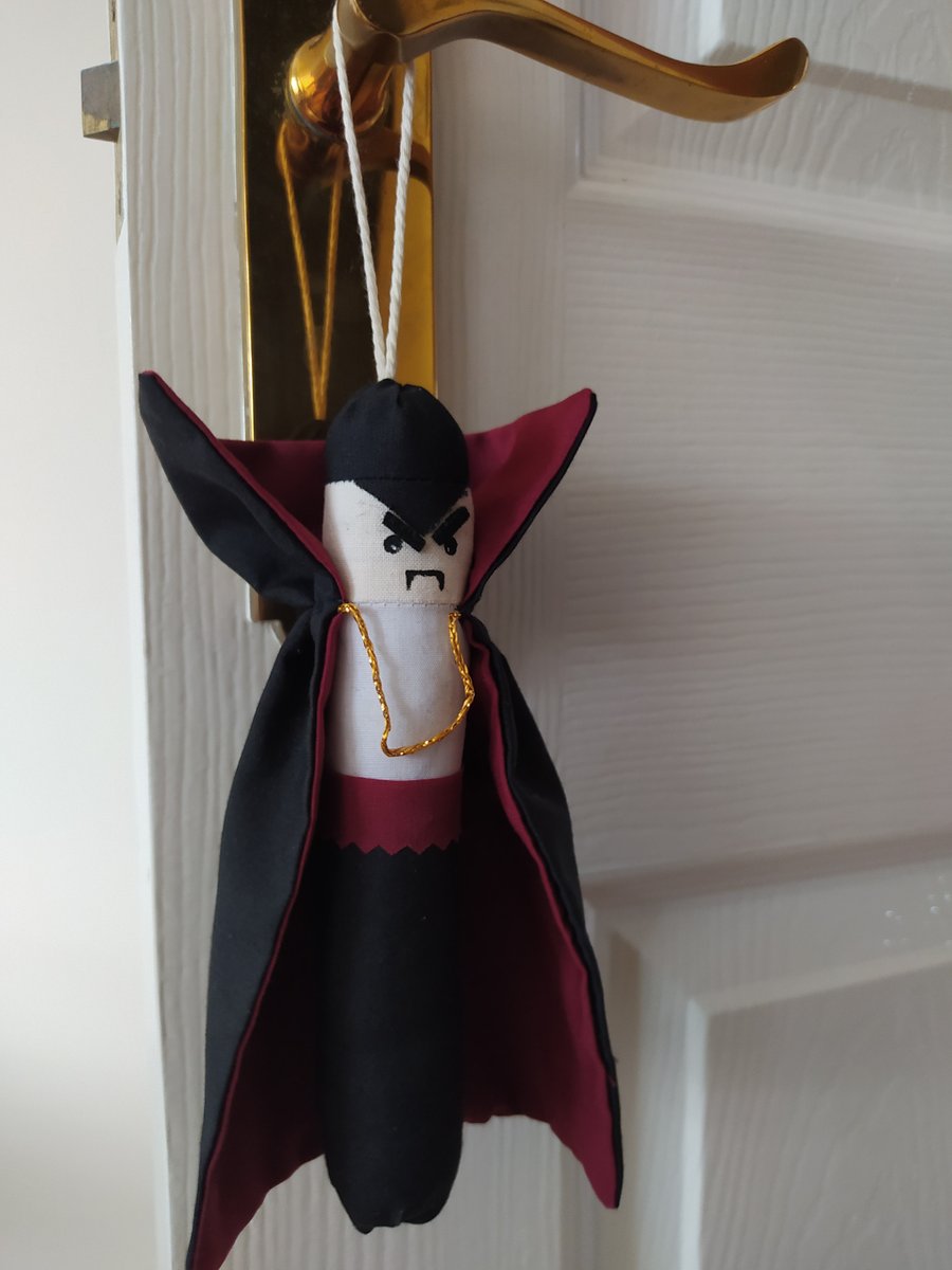 Handmade Dracula Halloween Decorations