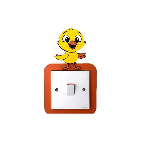 Cute Duck Kids Light Switch Surround 