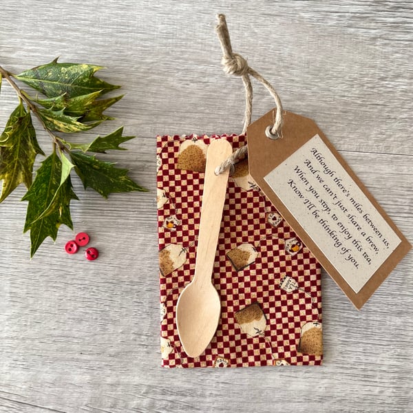 Letterbox Gift for a Tea Lover Tea Bag Holder