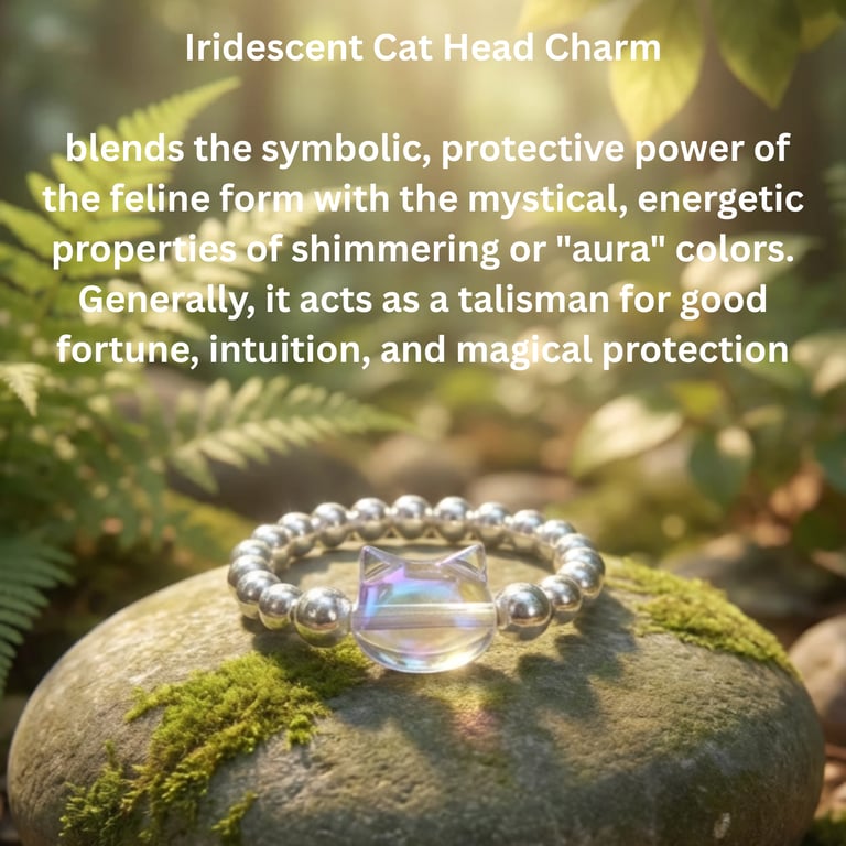 Personalised Silver Plated Beaded Cat Ring 